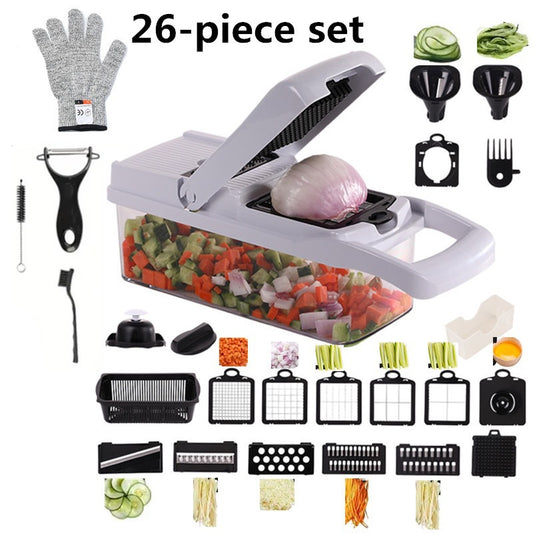 26-in-1 Smart Kitchen Vegetable Cutter & Slicer