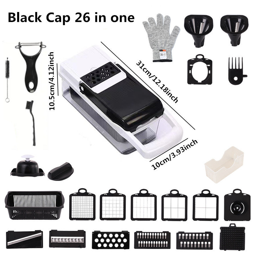 26-in-1 Smart Kitchen Vegetable Cutter & Slicer